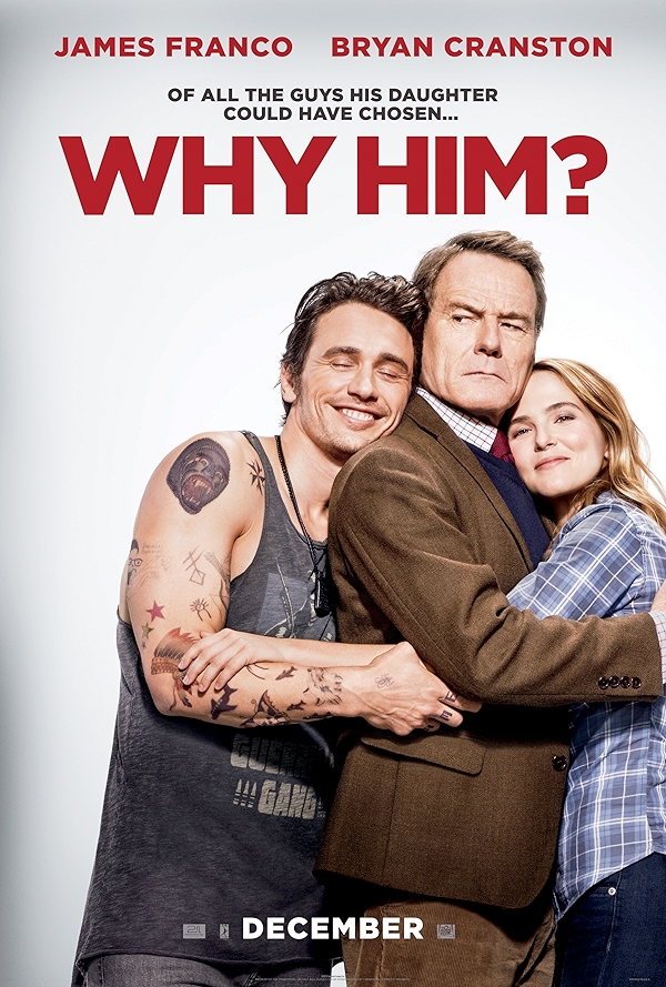 Movie poster for WHY HIM (UA rated)