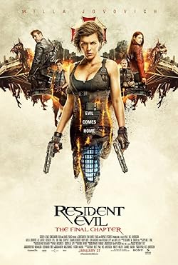 Poster of Resident Evil: The Final Chapter 