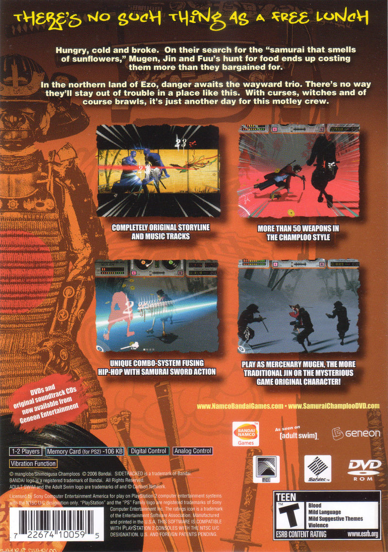 Samurai Champloo: Sidetracked (Video Game 2006) - IMDb