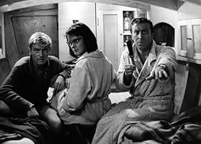Zygmunt Malanowicz, Leon Niemczyk, and Jolanta Umecka in Knife in the Water (1962)