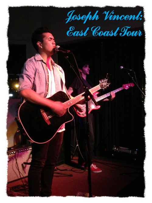 Joseph Vincent: East Coast Tour