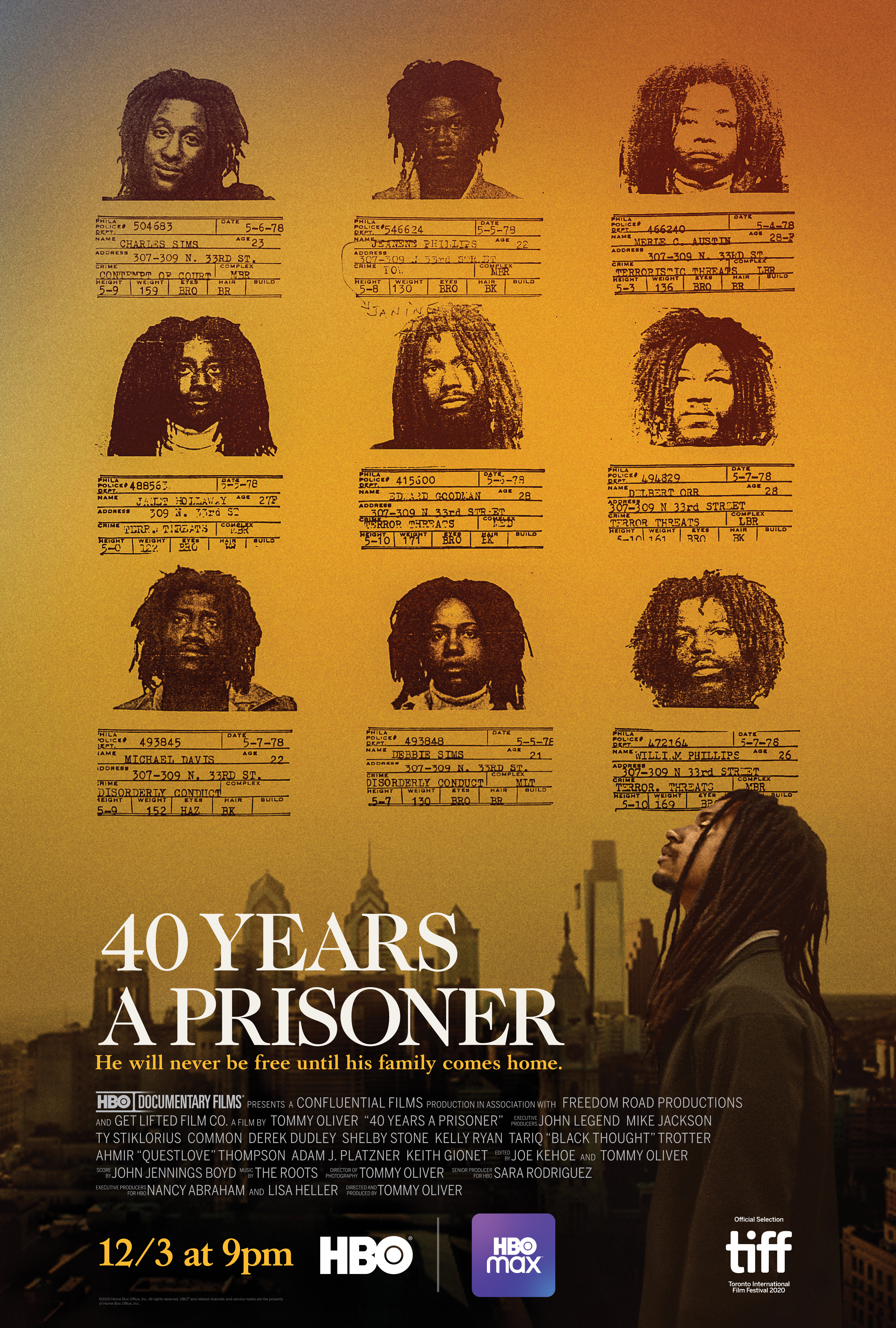 Poster of 40 Years a Prisoner
