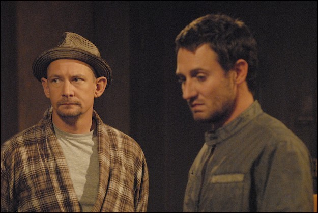 Ian Hart and Josh Stewart in Dirt (2007)