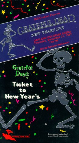 Grateful Dead: Ticket to New Year's Eve Concert (1987)