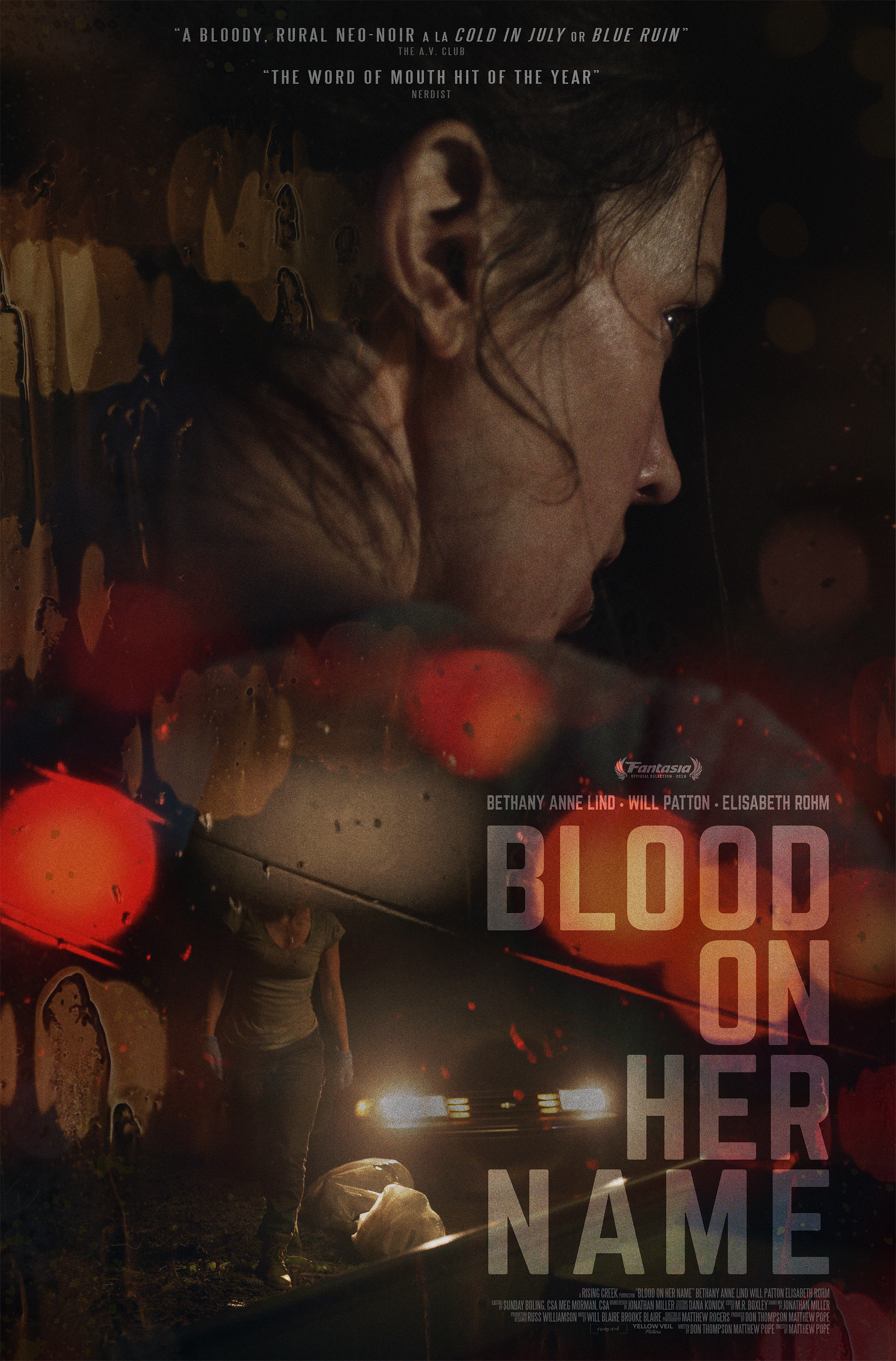 Poster of Blood on Her Name