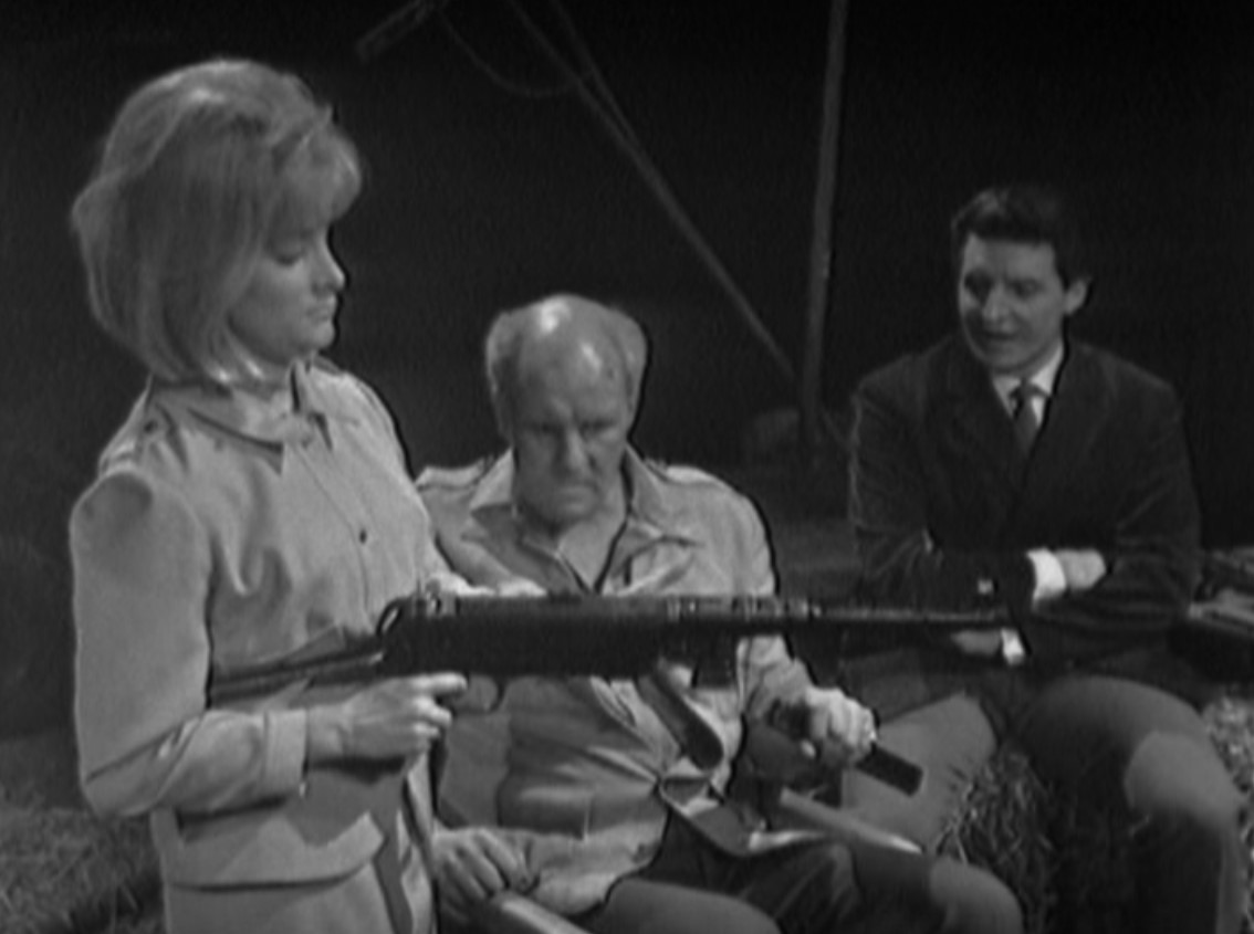 Delena Kidd, Denis Quilley, and Tony Steedman in Black Anniversary (1965)