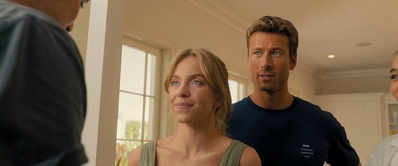 Glen Powell, Sydney Sweeney, Alexandra Shipp, and Darren Barnet in Anyone But You (2023)