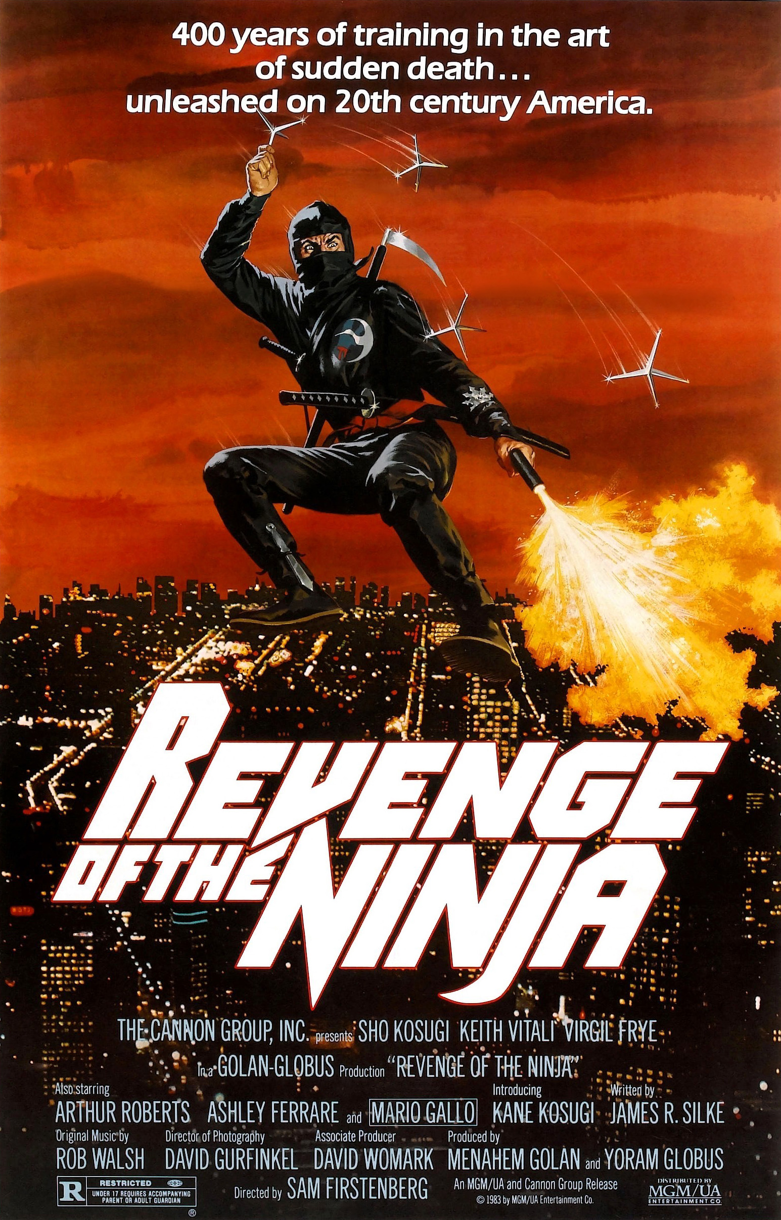 Poster of Revenge of the Ninja