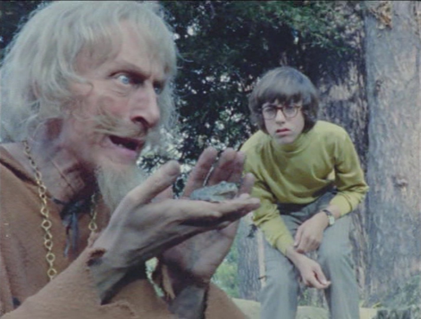 Geoffrey Bayldon and Gary Warren in Catweazle (1970)