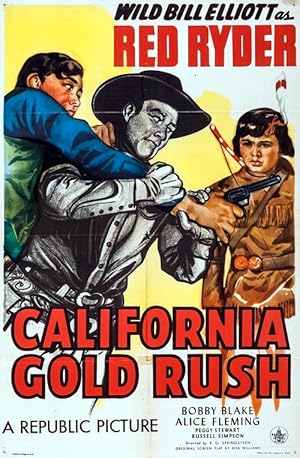 California Gold Rush Poster