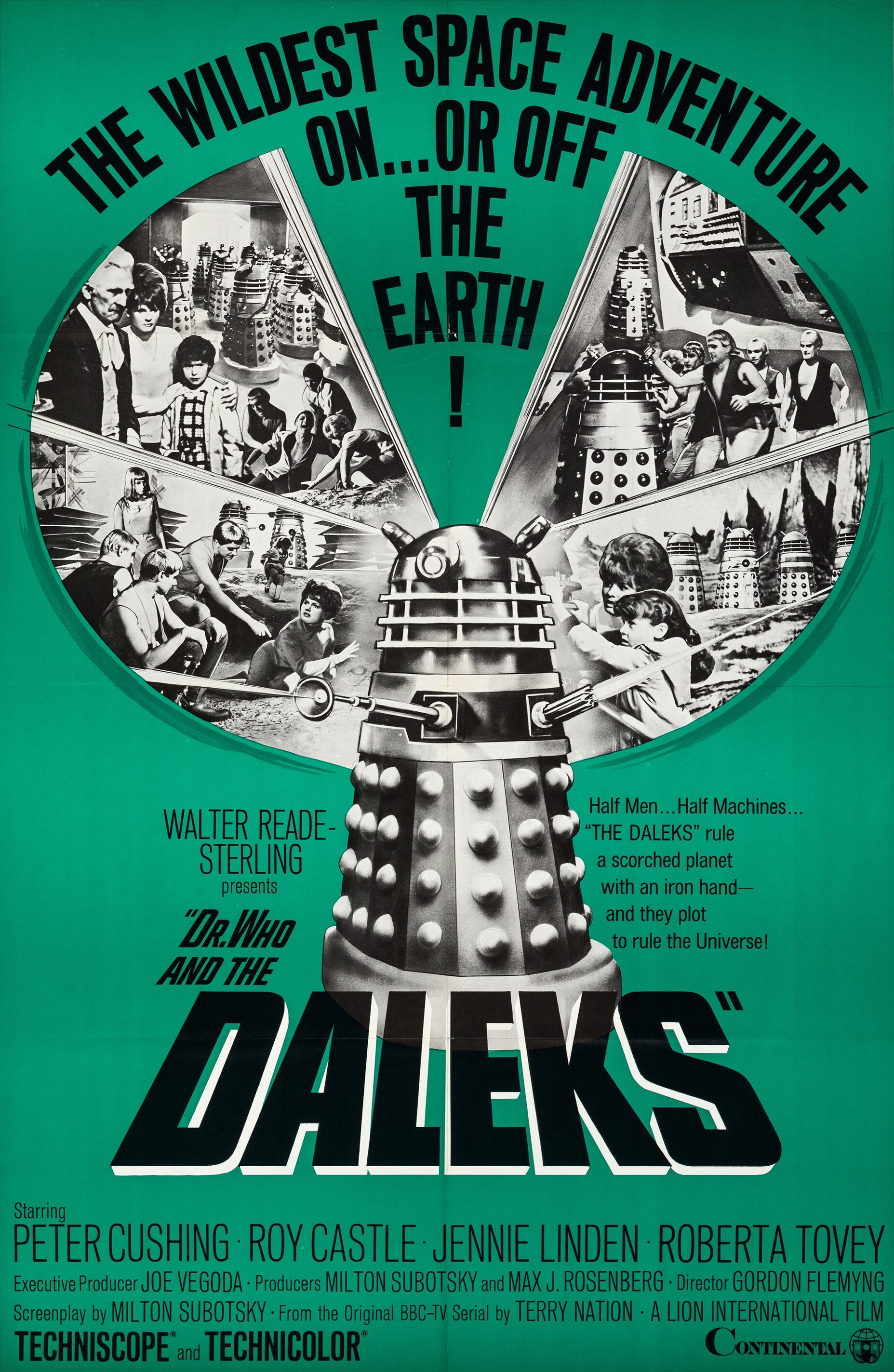 Poster of Dr. Who and the Daleks