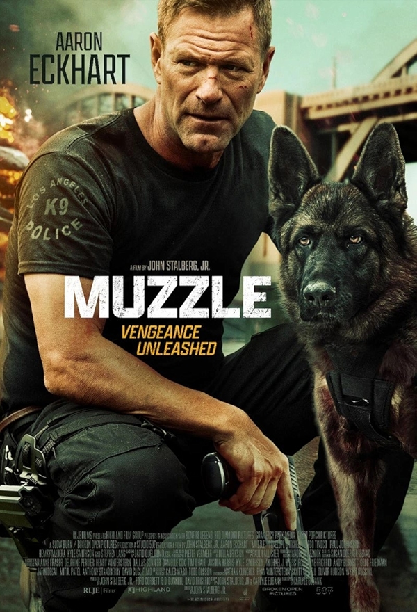 Movie poster for MUZZLE (UA 16+ rated)