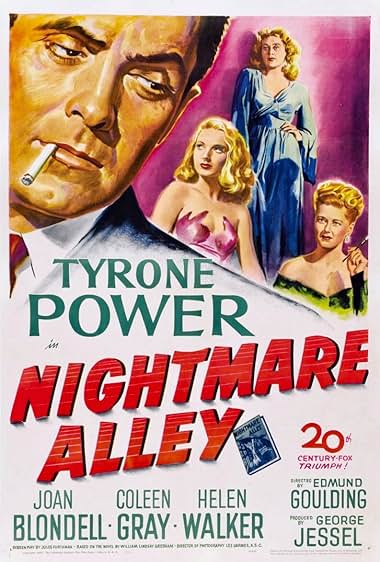 Nightmare Alley 1947 movie poster - watch and download free