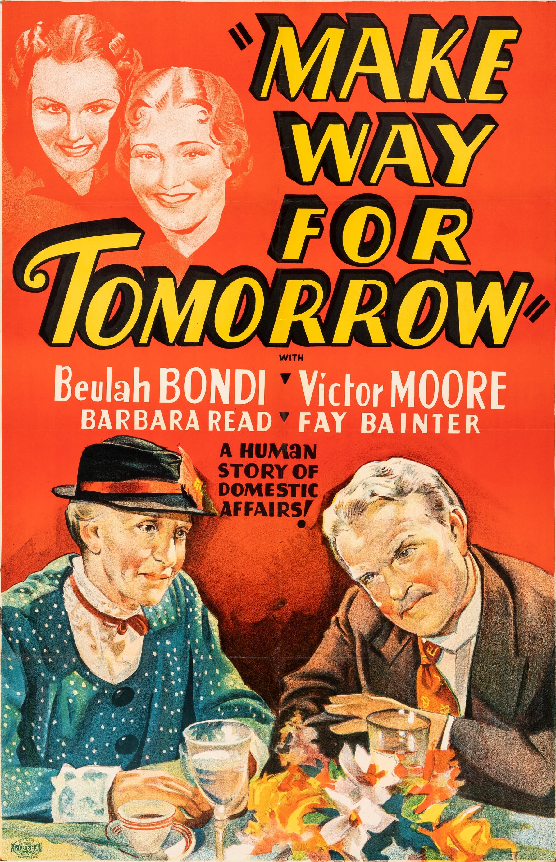 Poster of Make Way for Tomorrow