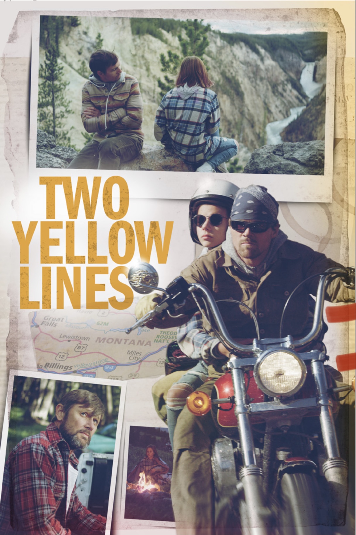 Poster of Two Yellow Lines