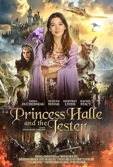 Princess Halle and the Jester 2024 movie poster - watch and download free