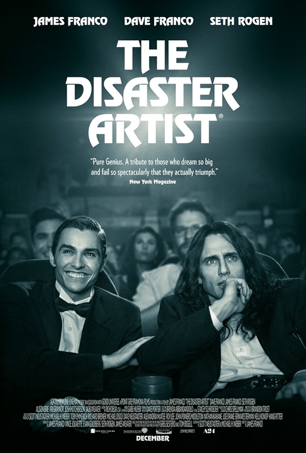 Movie poster for THE DISASTER ARTIST (UA rated)