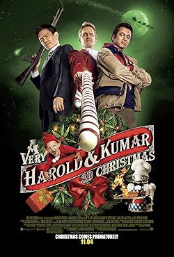 Poster of A Very Harold & Kumar 3D Christmas