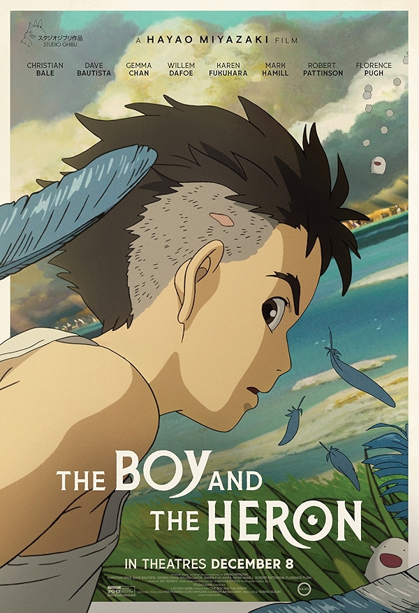 Movie poster for THE BOY AND THE HERON (UA rated)