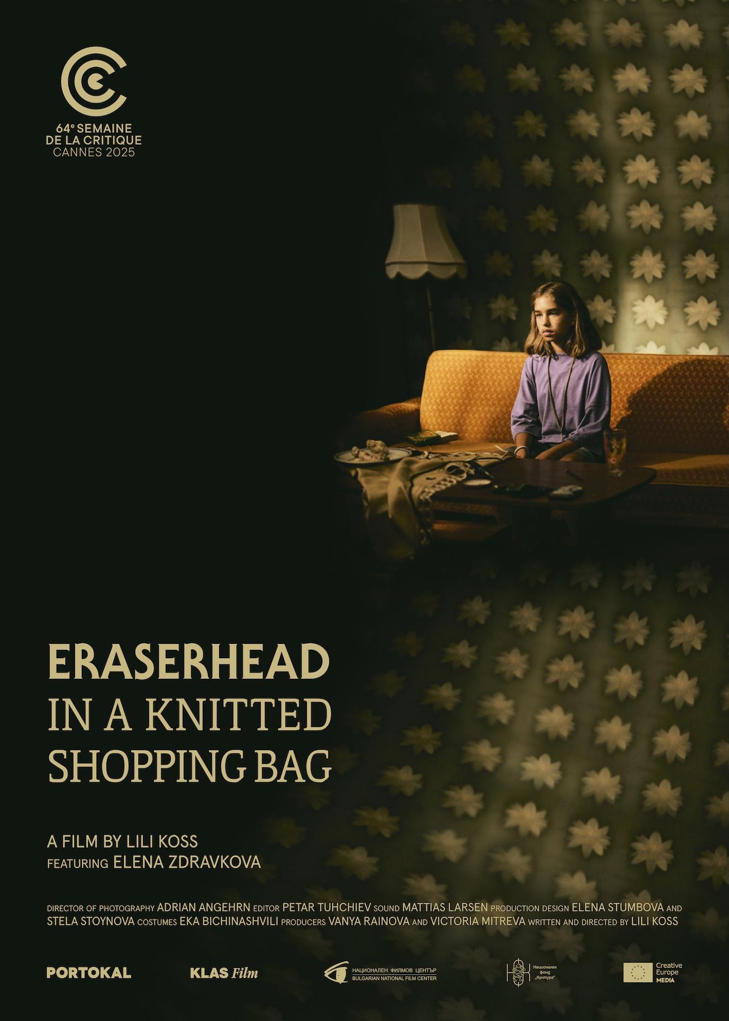 Eraserhead in a Knitted Shopping Bag