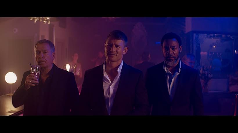 Sean Pertwee, Philip Winchester, and Hoji Fortuna in Duchess (2024)