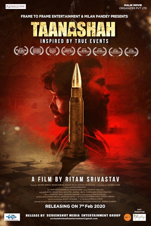 Movie poster for TAANASHAH (A rated)