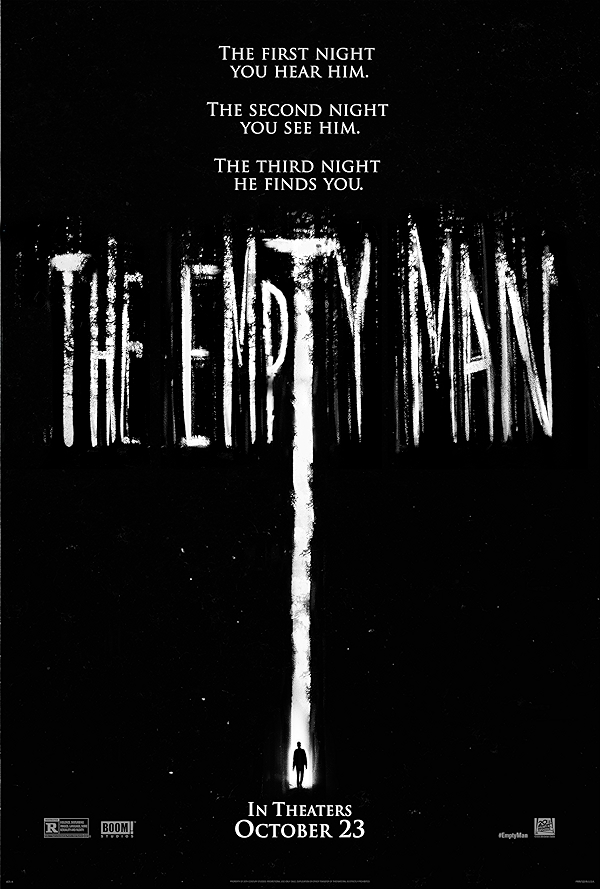 Movie poster for THE EMPTY MAN (UA rated)