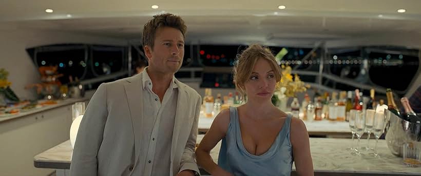 Glen Powell and Sydney Sweeney in Anyone But You (2023)