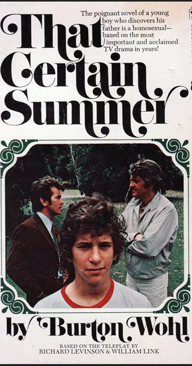That Certain Summer Tv Movie 1972 Imdb