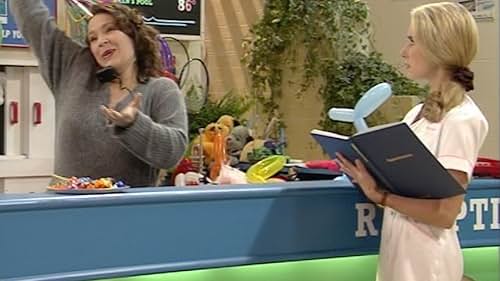 Anouschka Menzies and Harriet Thorpe in The Brittas Empire (1991)
