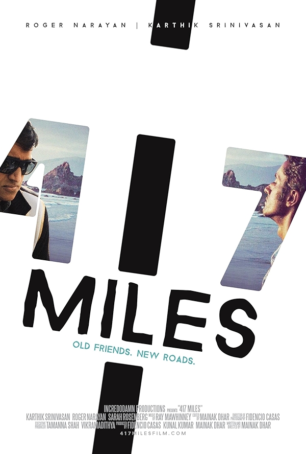Movie poster for 417 MILES (UA rated)