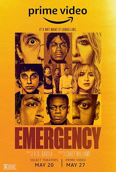 Emergency 2022 movie poster - watch and download free