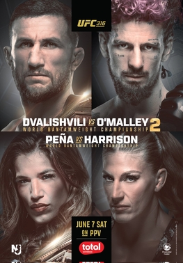 UFC 316: Dvalishvili vs. O Malley 2