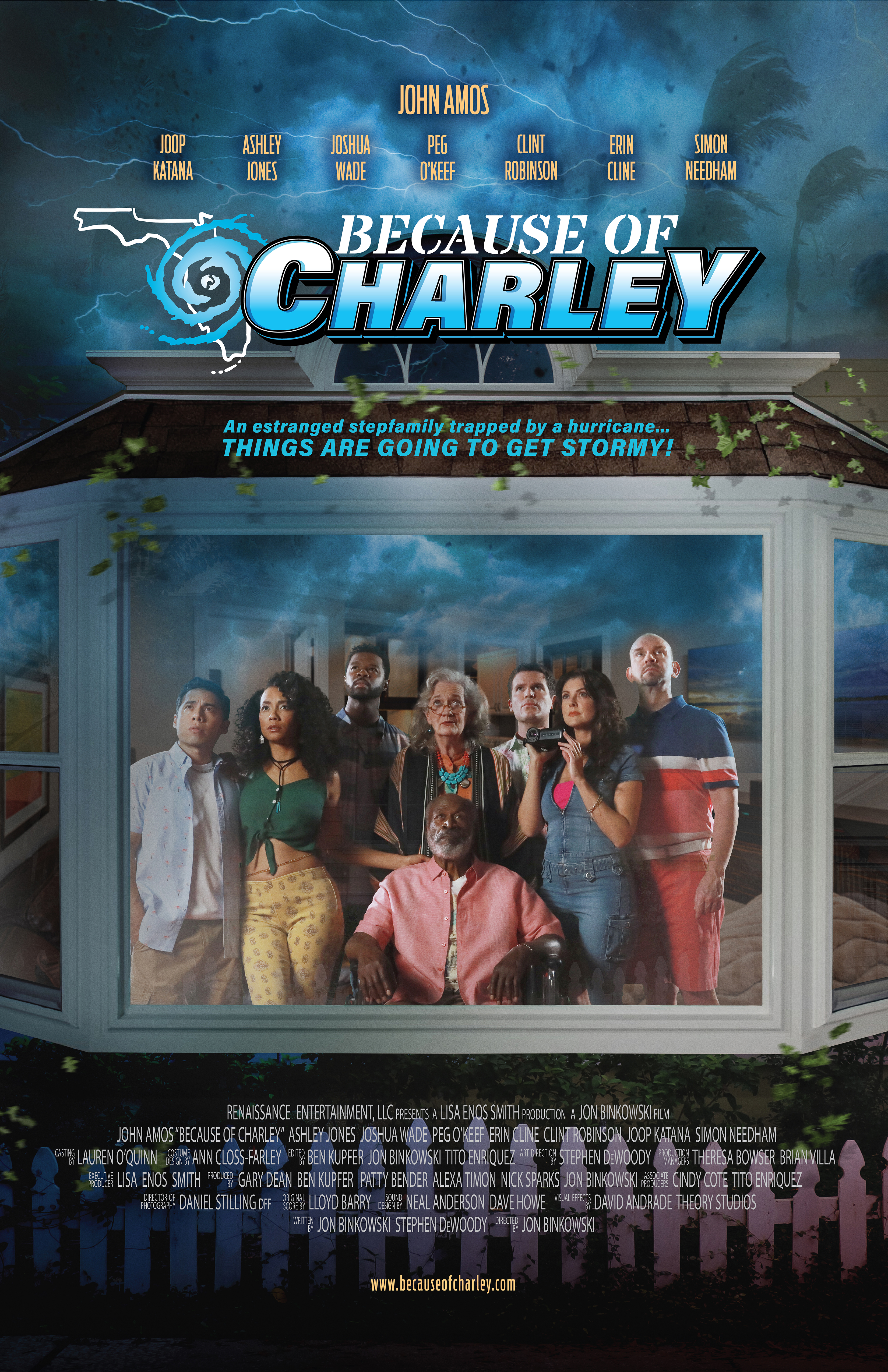 Poster of Because of Charley