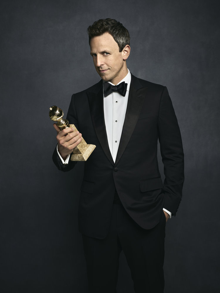 Seth Meyers in 75th Golden Globe Awards (2018)