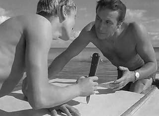 Zygmunt Malanowicz and Leon Niemczyk in Knife in the Water (1962)