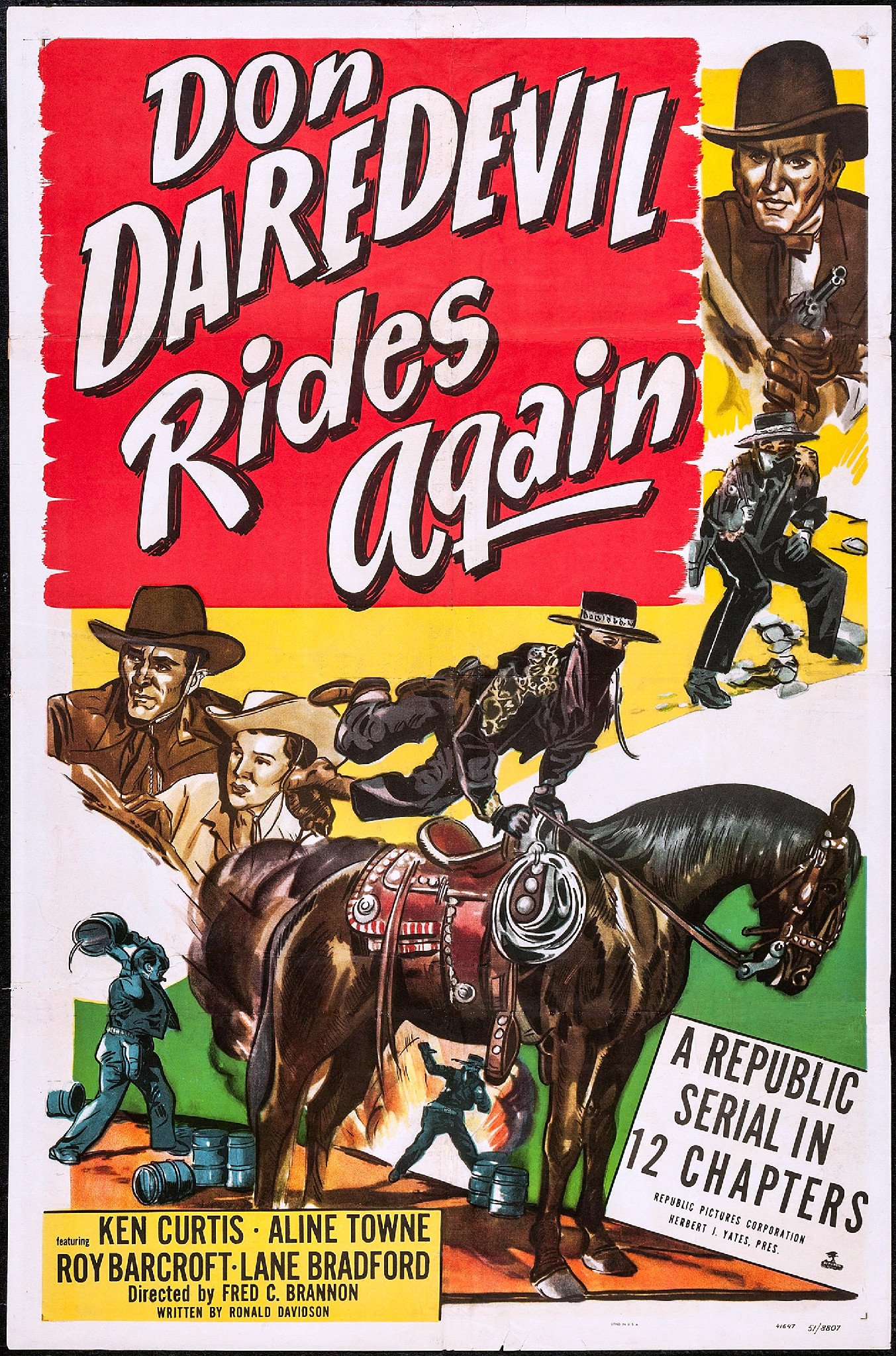 Don Daredevil Rides Again (1951) - IMDb