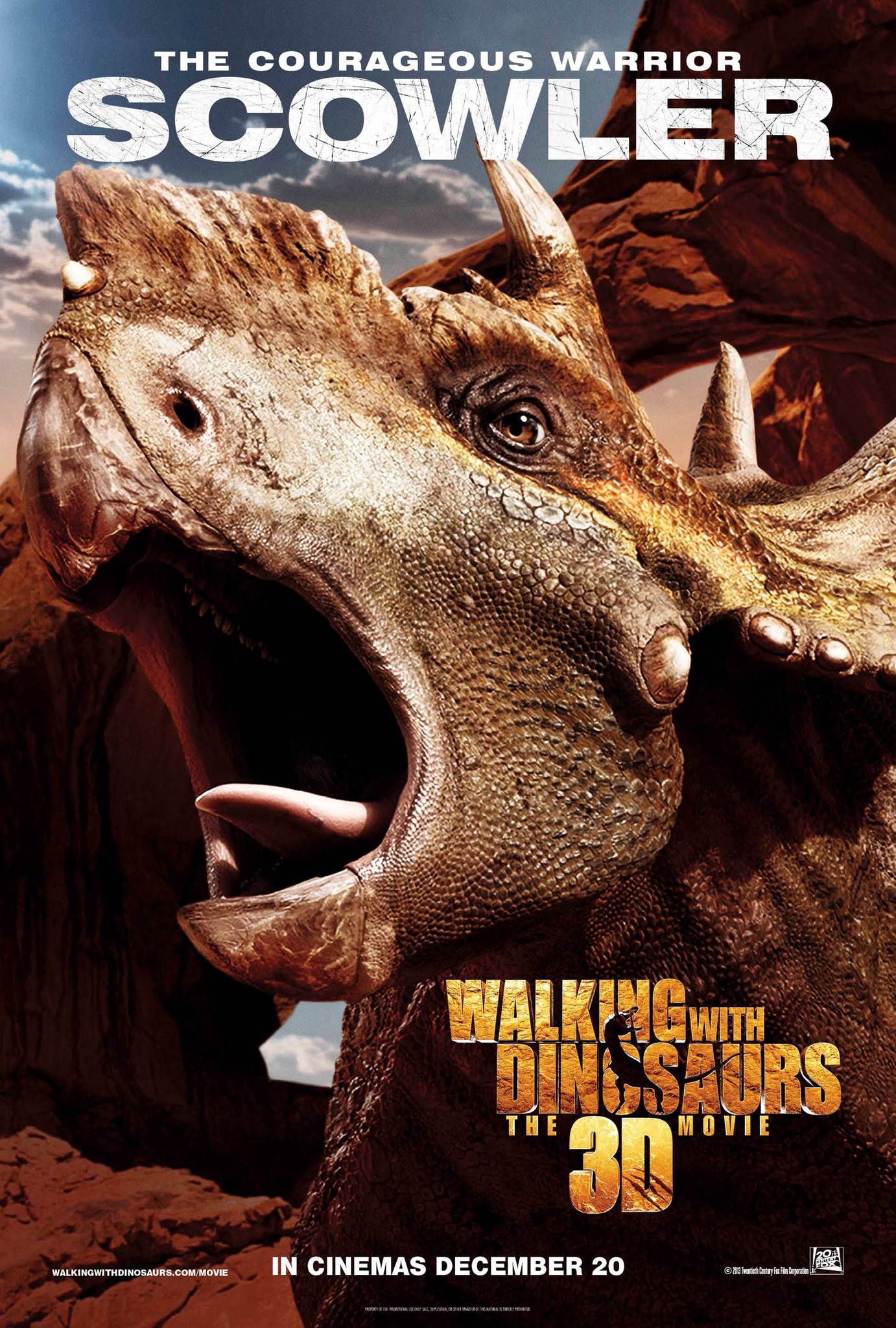 Skyler Stone in Walking with Dinosaurs 3D (2013)