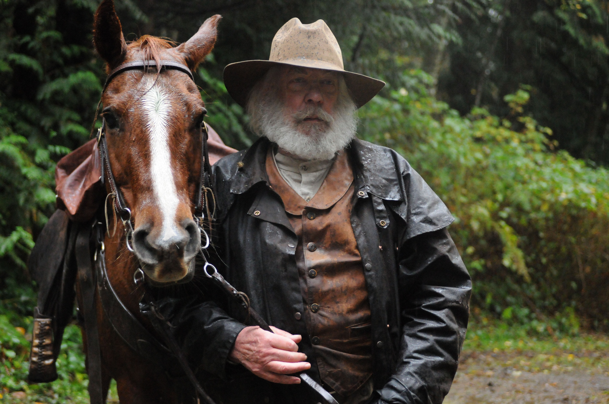 Donald Sutherland in Dawn Rider (2012)