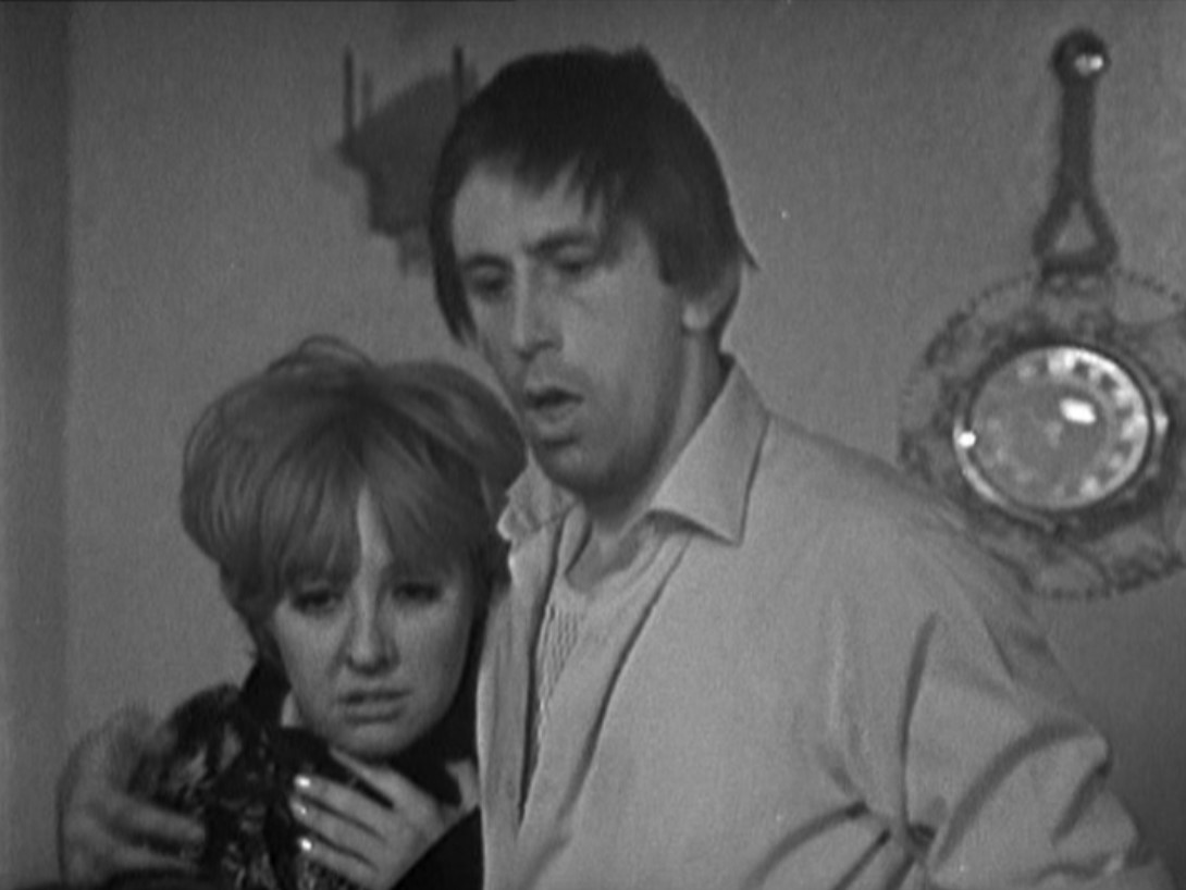 Patricia Clapton and Milton Johns in The Golden Goose (1967)