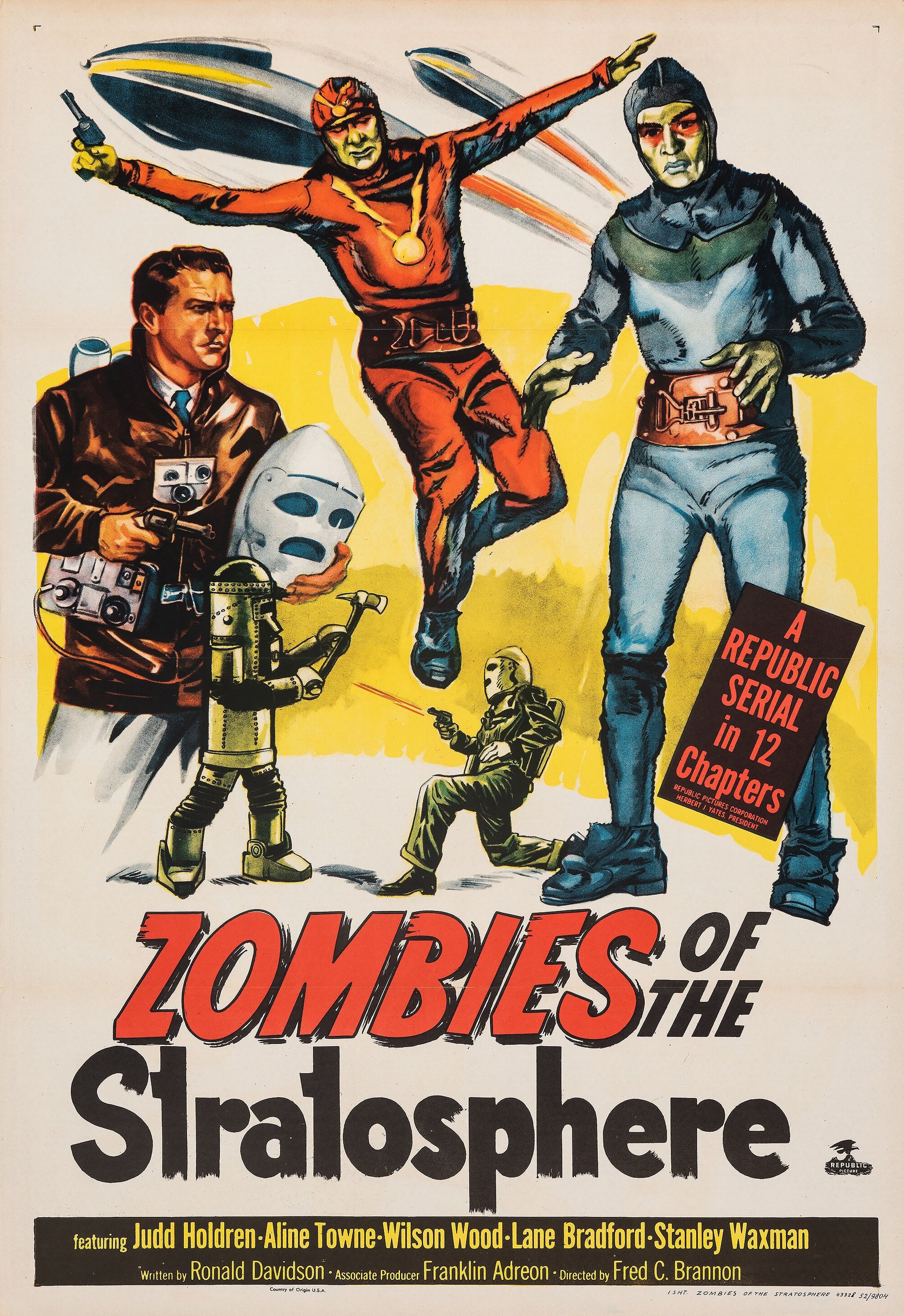 Poster of Zombies of the Stratosphere