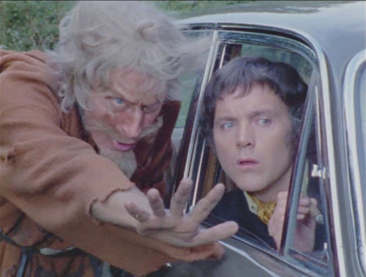 Geoffrey Bayldon and Kenneth Cope in Catweazle (1970)