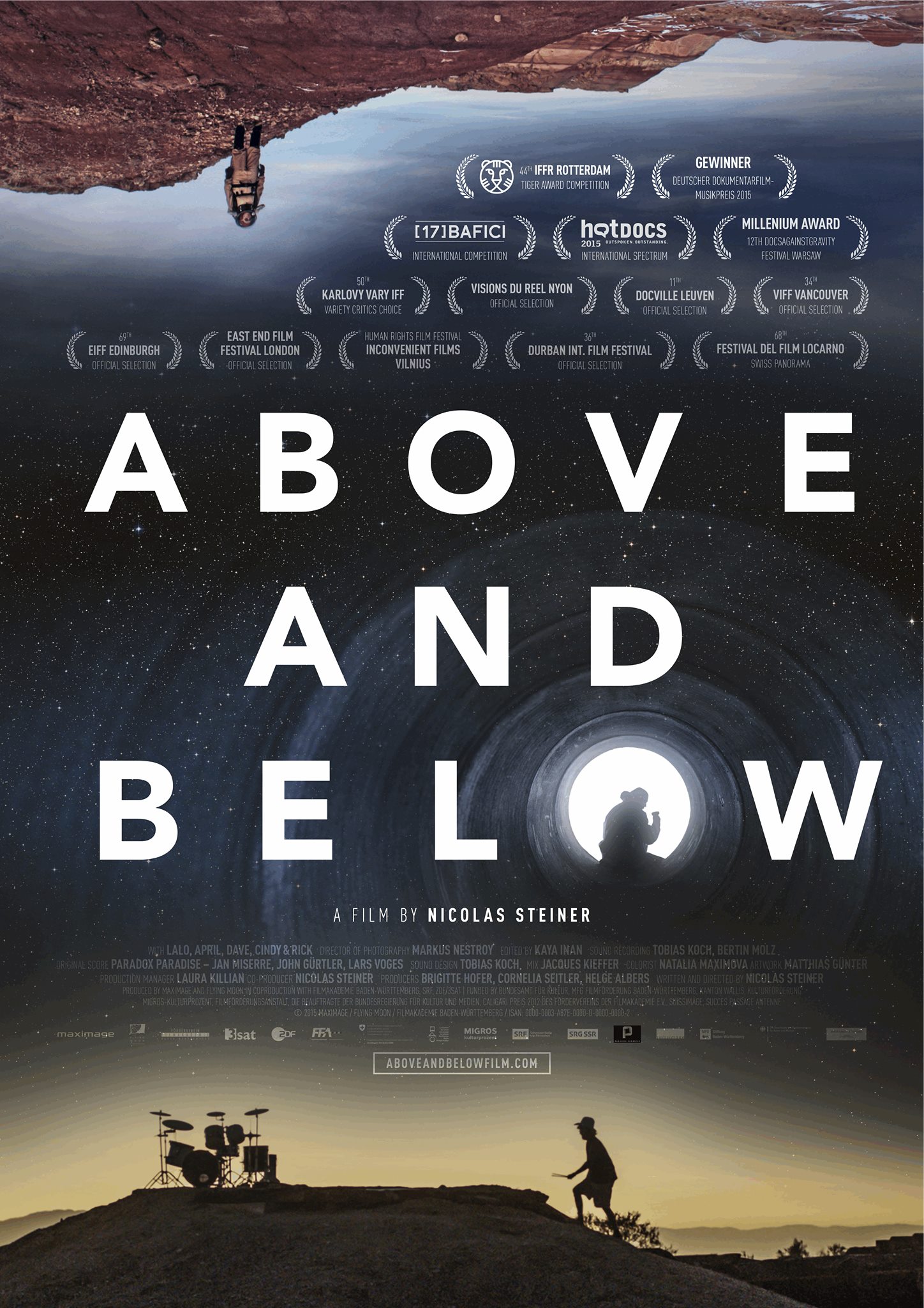 Poster of Above And Below