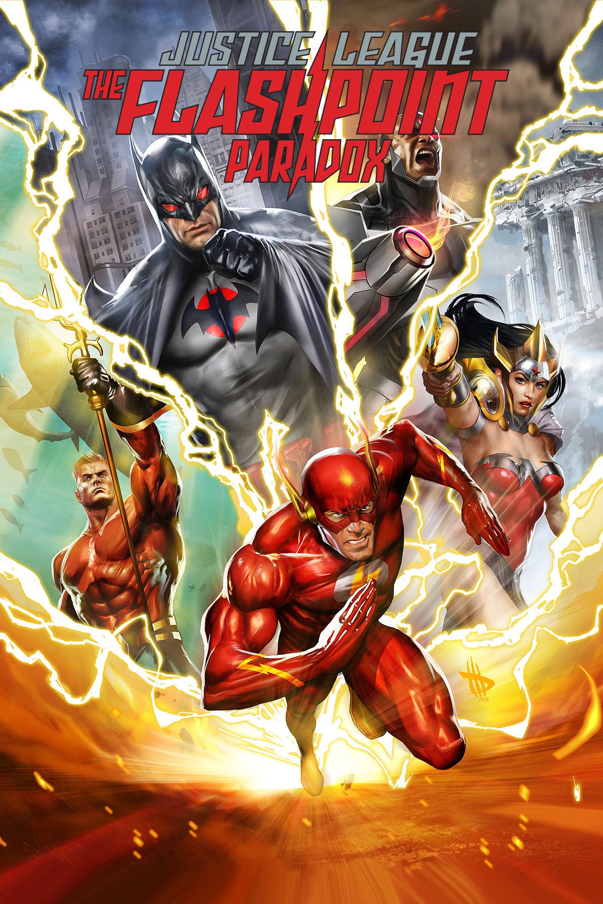Poster of Justice League: The Flashpoint Paradox