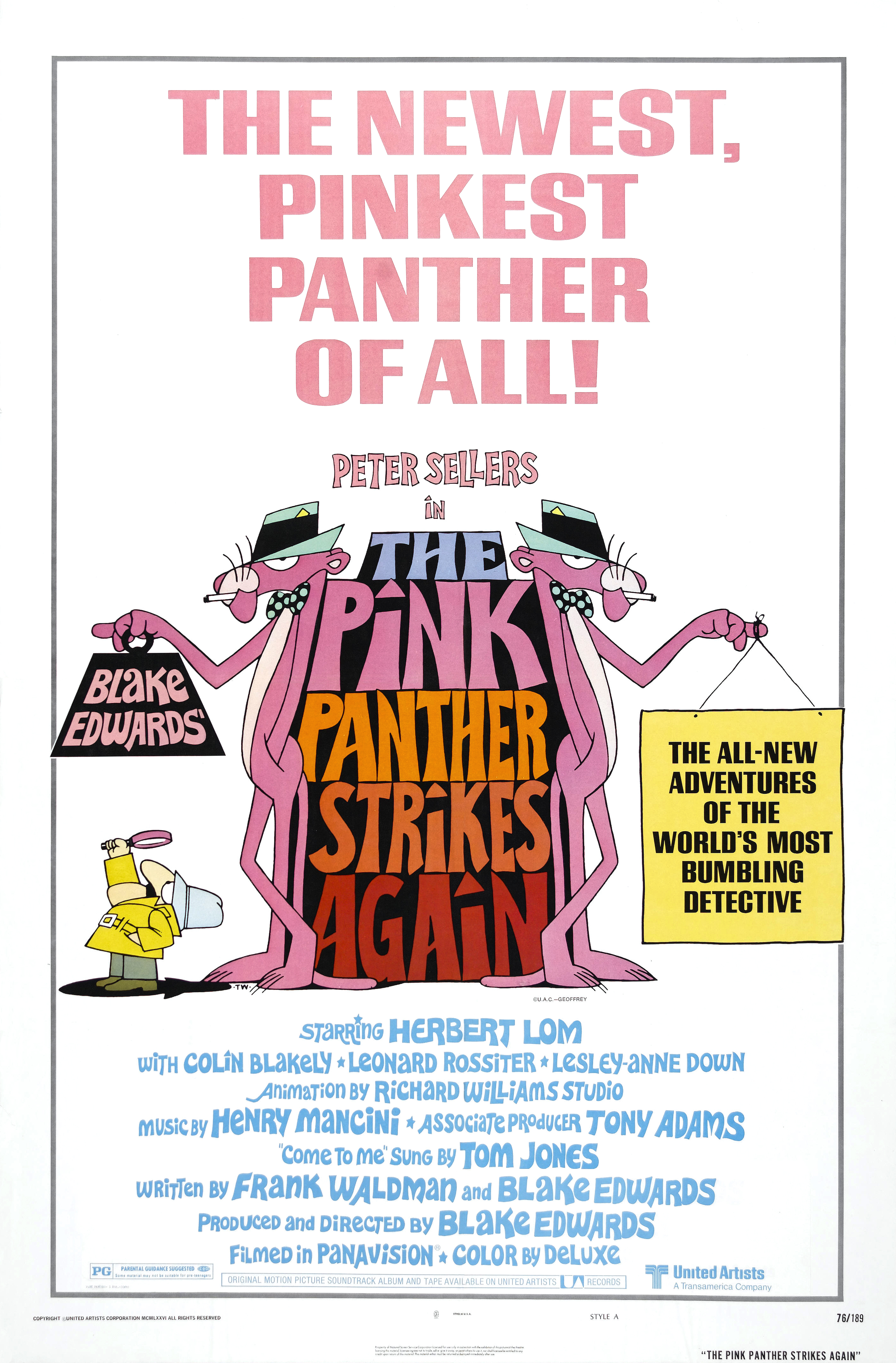 Poster of The Pink Panther Strikes Again