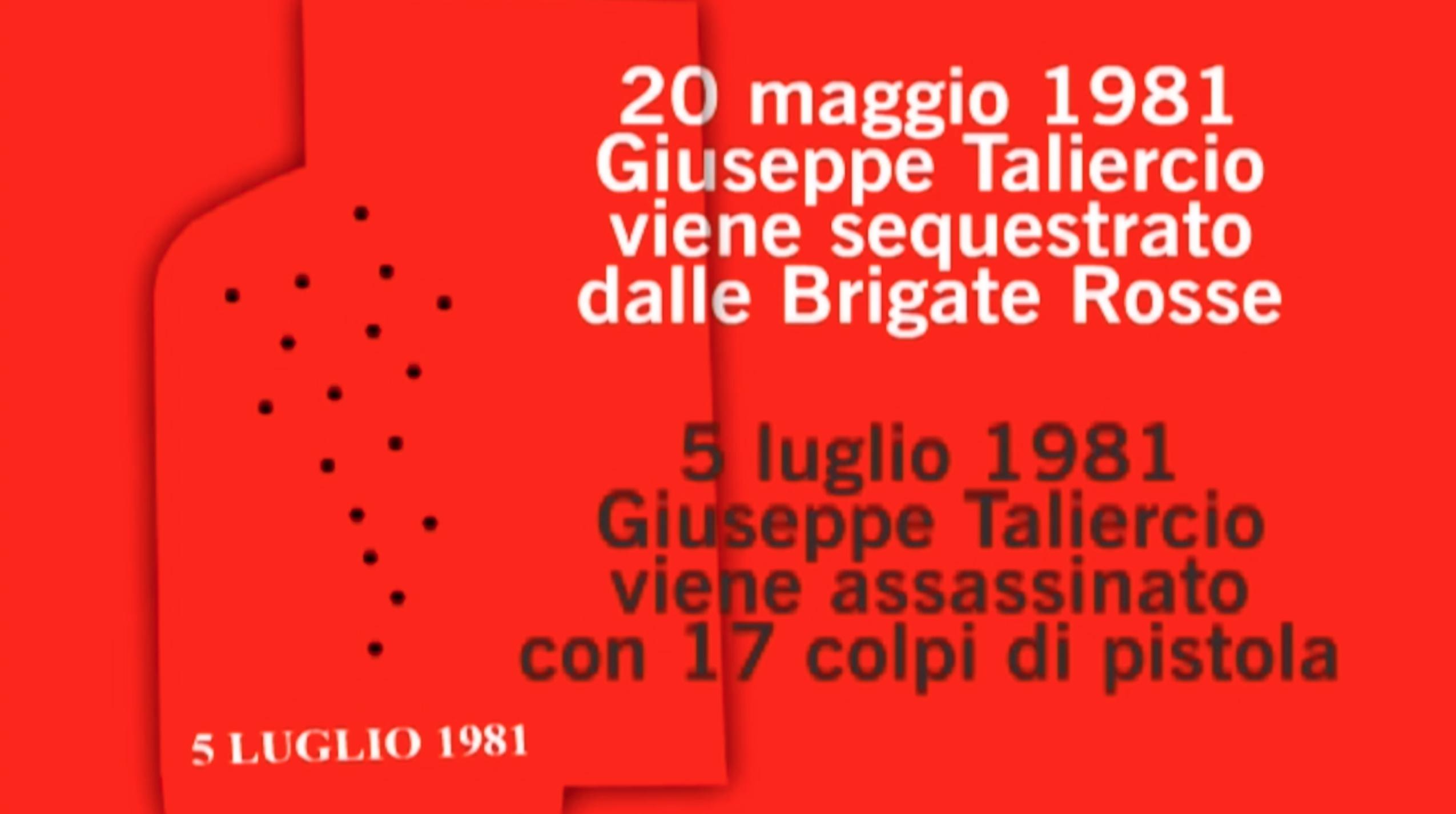 Giuseppe Taliercio - I giorni del sequestro