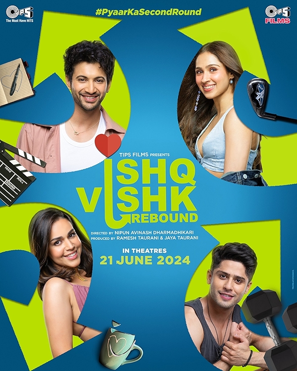 Movie poster for ISHQ VISHK REBOUND (UA rated)
