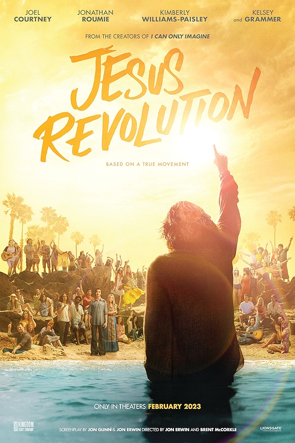 Movie poster for JESUS REVOLUTION (A rated)