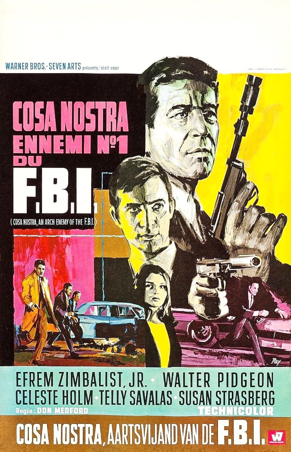 Cosa Nostra, Arch Enemy of the FBI (TV Movie 1967) - IMDb