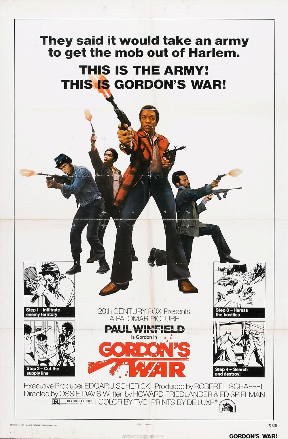 Gordon’s War O.S.T.レアグルーヴ傑作ネタ満載USオリジナル盤 O.S.T. / Gordon's War(LP) / Buddah 1973 USオリジナル盤 EX